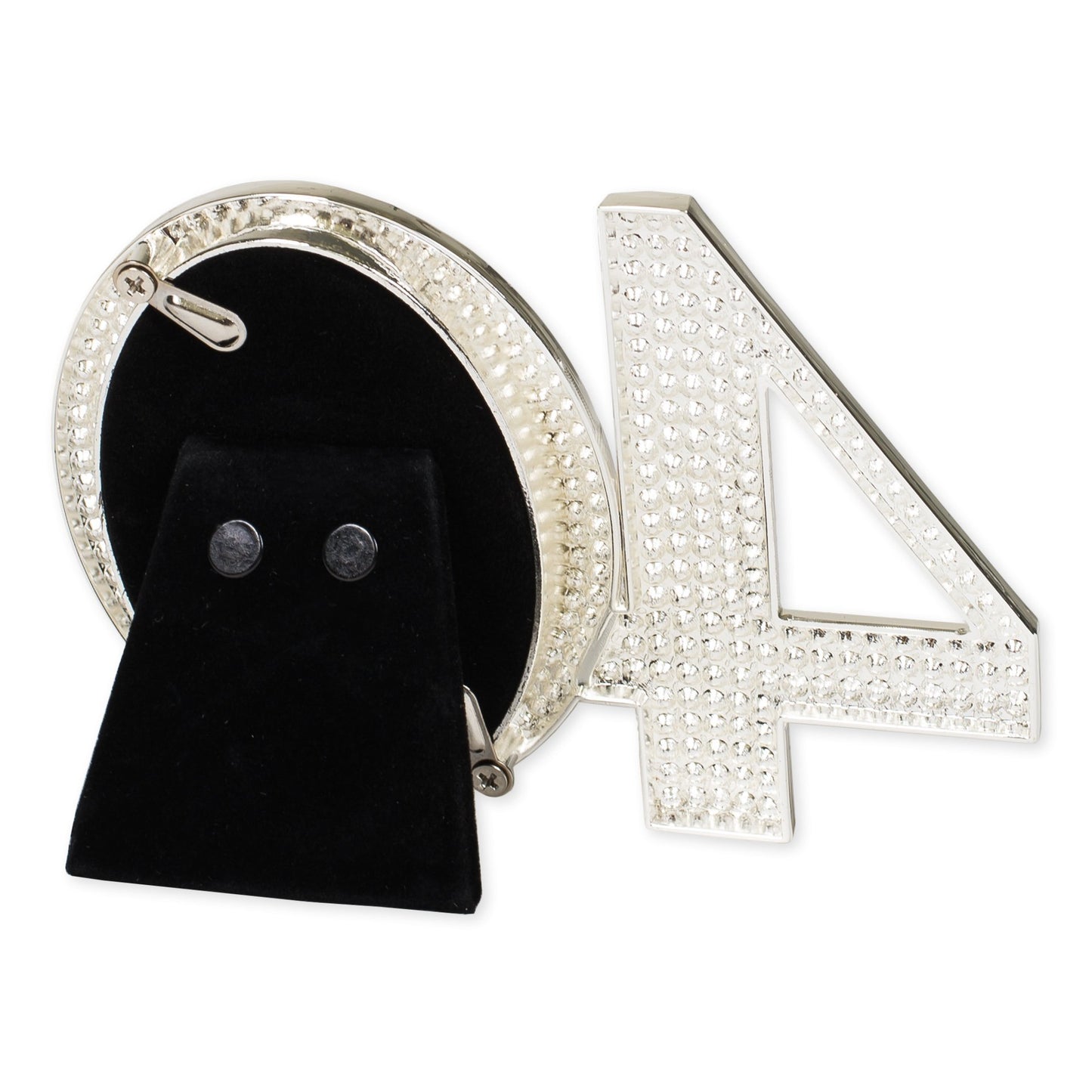 Roman Giftware Inc., Caroline Collection, Wedding & Anniversary, 3.25" H 40TH Rhinestone Frame,Religious, Inspirational, Durable (4x1x3)