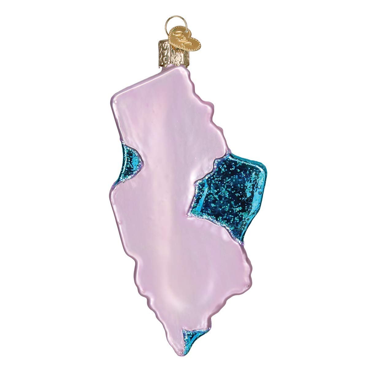 Old World Christmas State of New Jersey Ornament, Multi