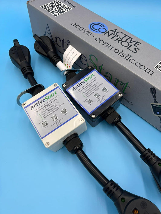 SoftStart 30 Amp RV Air Conditioners on Motor Homes. Run up to 2 AC's on Your 30 amp Camper and Bluetooth App for Monitoring. All in one softstarter, Surge Protector and EMS Protection