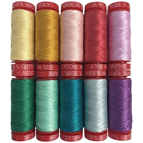 AURIFIL USA Thread Collection, Big Stitch Hand Quilting by Sarah Fielke