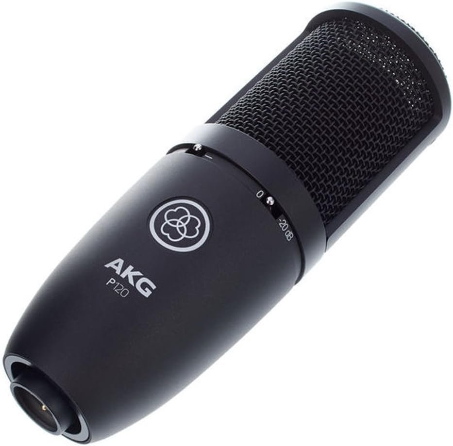 AKG Pro Audio Perception P120 Professional Studio Microphone, Silver