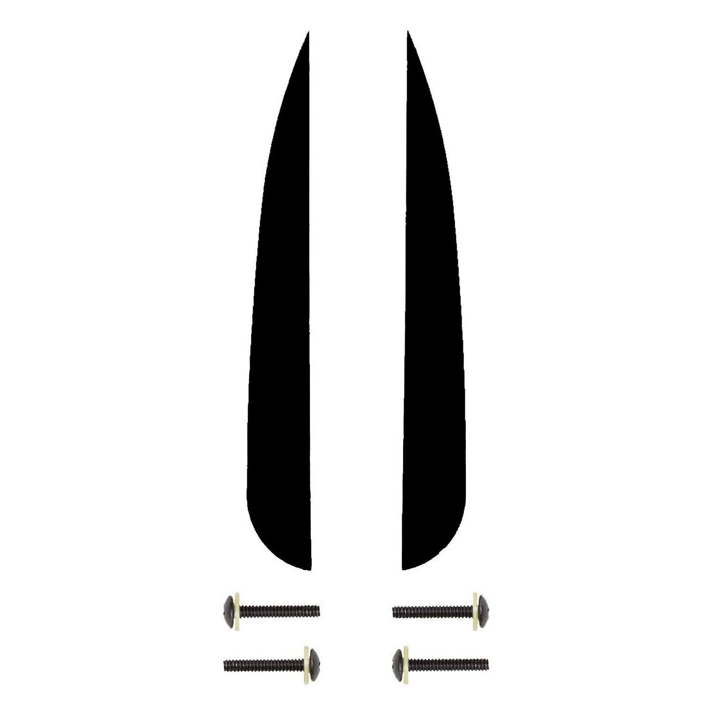 Hyperlite A-Wing Kit (2 Pack) Wakesurf Fins .8in