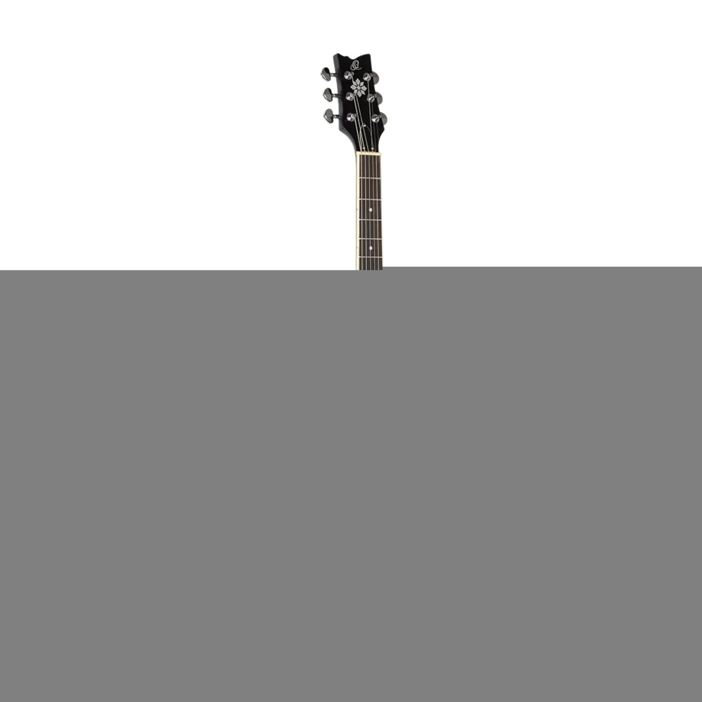 Ortega Guitars Raven Series 6-String Banjo w/Bag, Right (OBJ350/6-SBK)