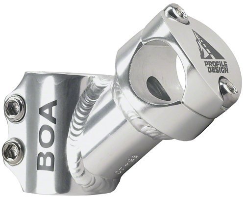 Profile Designs Boa Threadless Mountain Bicycle Stem (Silver - 135 x 20d x 1 1/8)