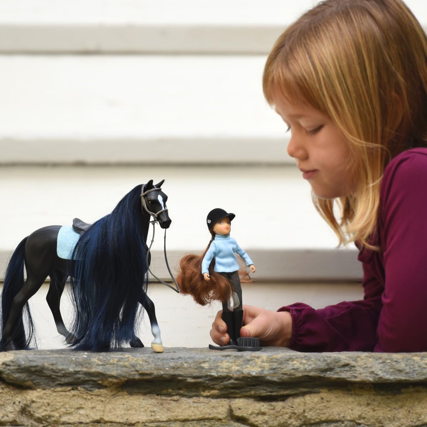 Bandai Horse with Rider