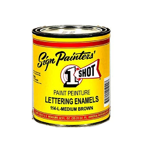 One Shot Medium Brown Quarter Pint
