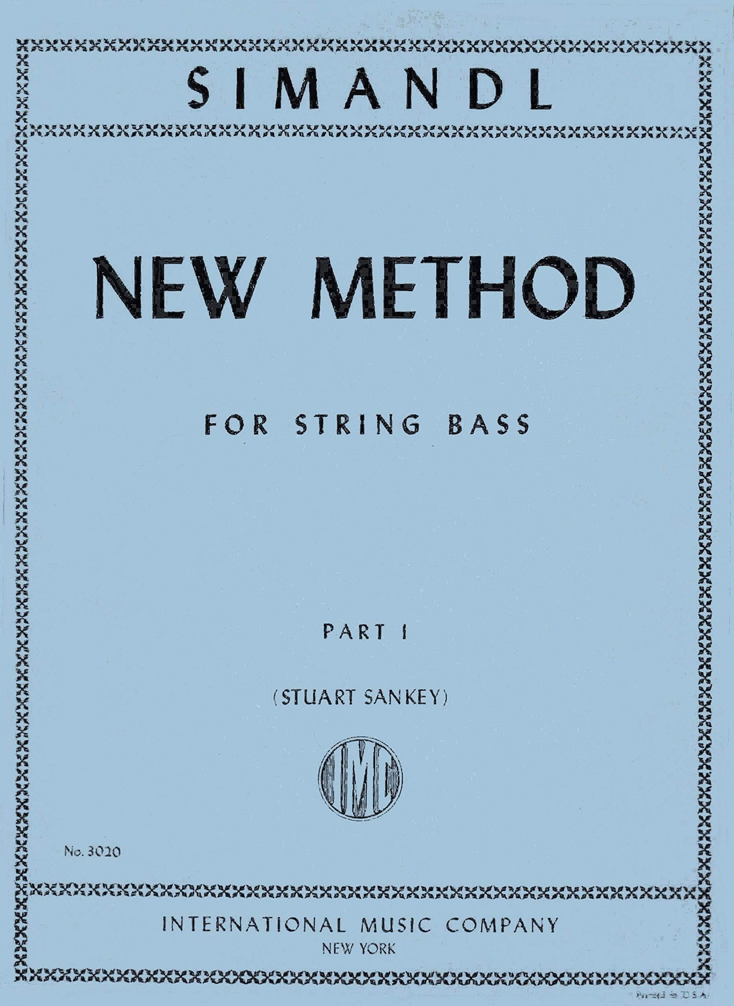 Simandl - New Method for String Bass Part 1
