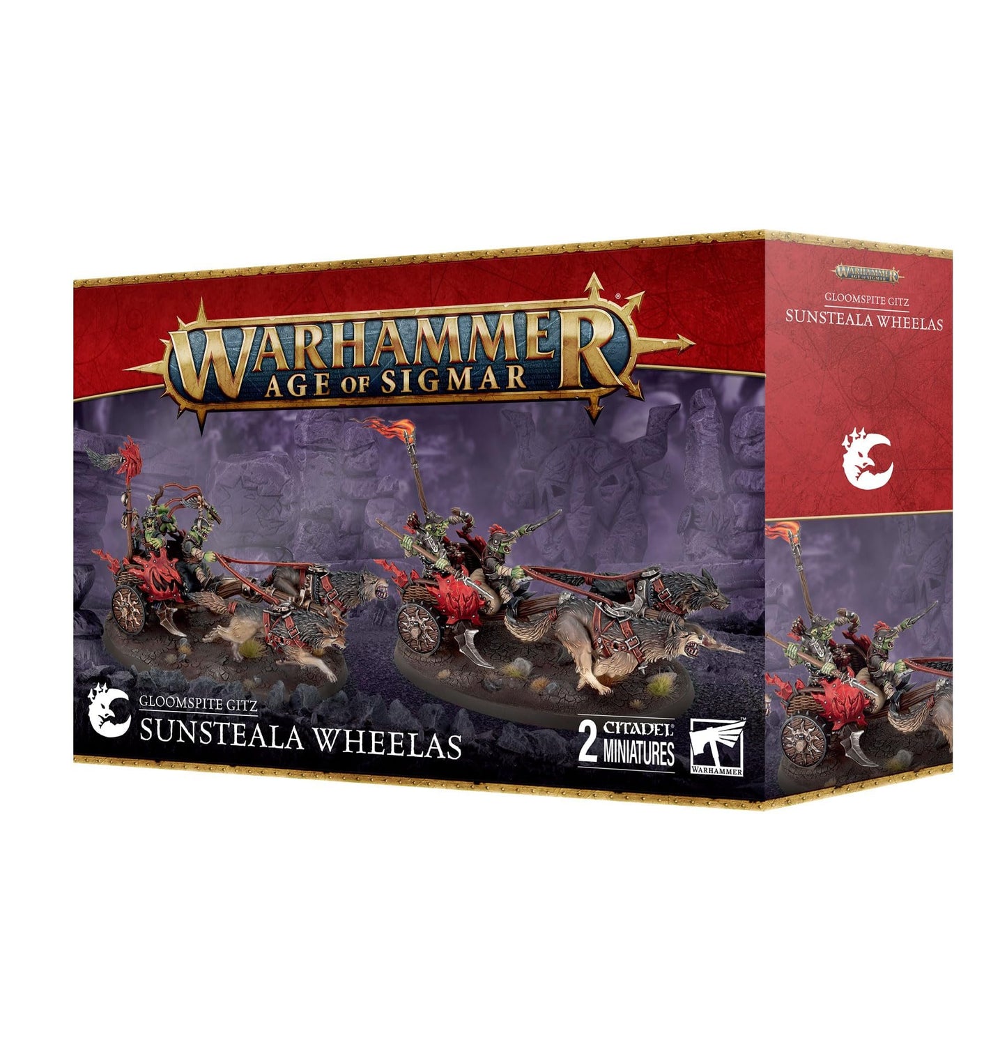 Warhammer: GLOOMSPITE GITZ: SUNSTEALA WHEELAS