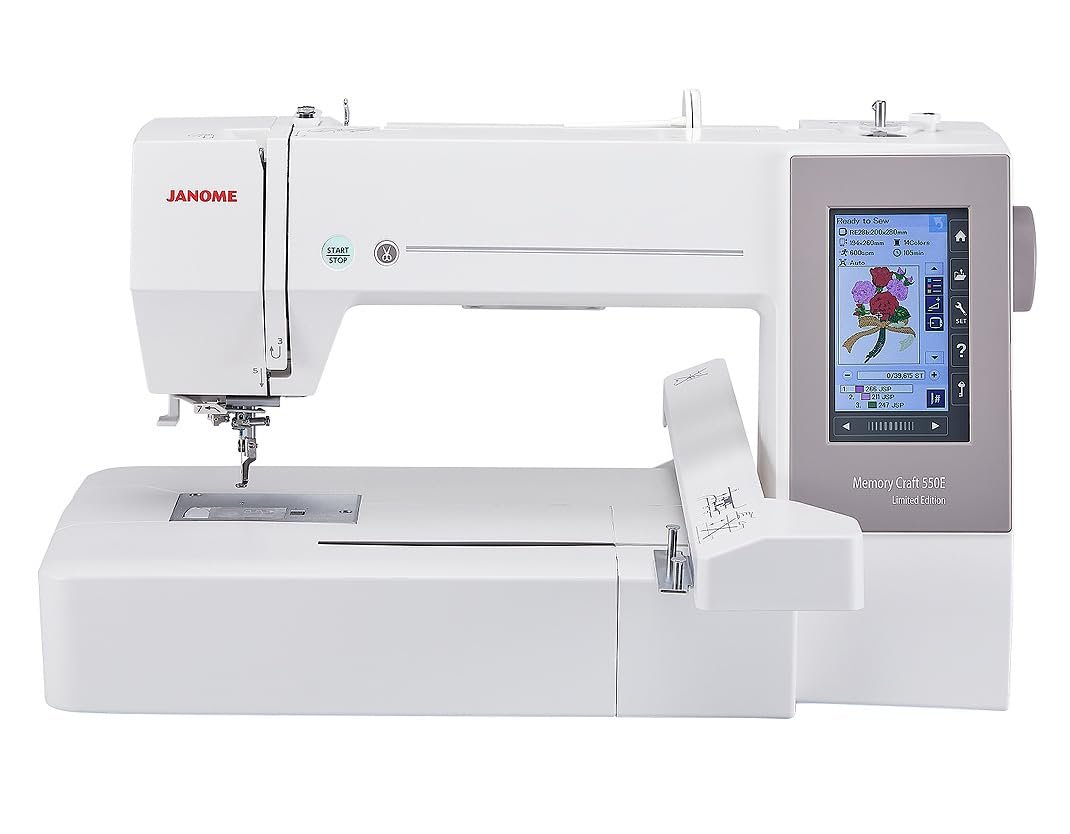 Janome Memory Craft 500e LE Embroidery Machine