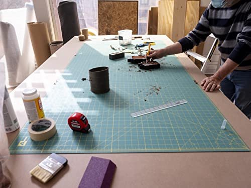 OLFA Connecting Grid Rotary Cutting Mat Set - Self Healing Double Sided Cutting Mat with Grid for Fabric & Sewing, Designed for Use with Rotary Cutters