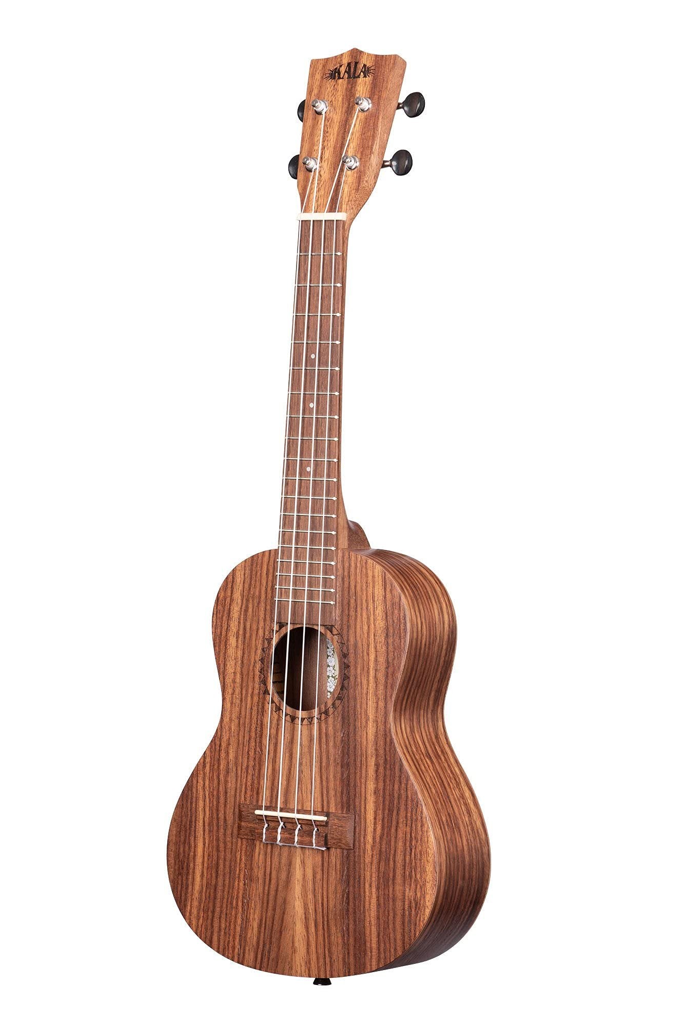 Kala Brand Music Co. Teak Collection, 4-String Ukulele, Natural, Concert (KA C)