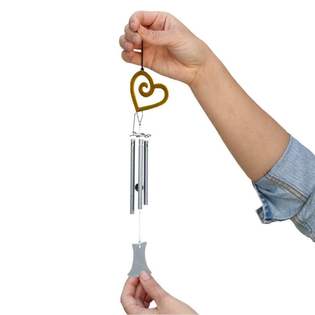 Jacob's Little Piper Wind Chime, Heart
