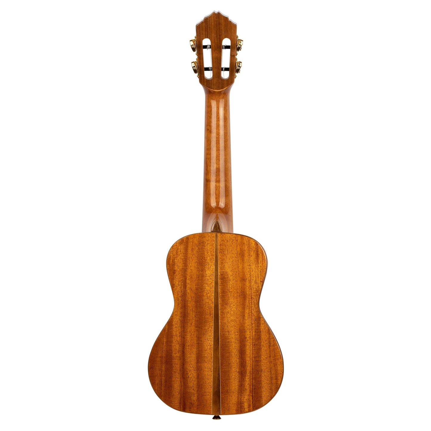 Ortega Guitars, 4-String Custom Built Eclipse Series All Solid Concert Ukulele w/Bag, Right CC4