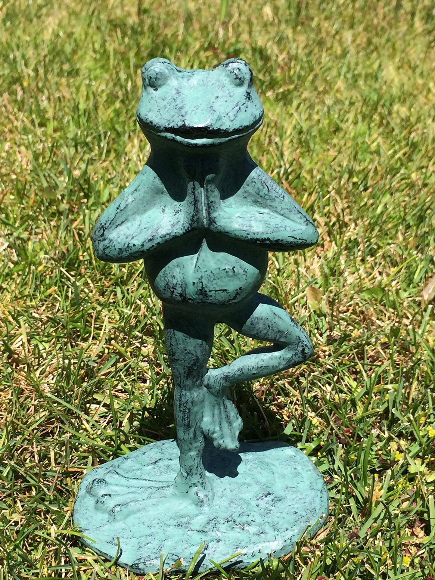 Standing Yoga Frog Shelf Décor