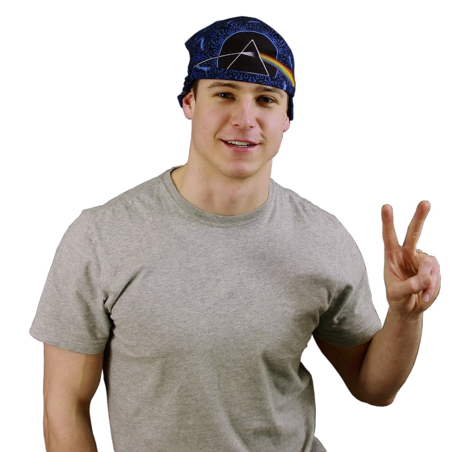 Sunshine Joy® Pink Floyd The Dark Side Of The Moon Blue Lyrics Bandana