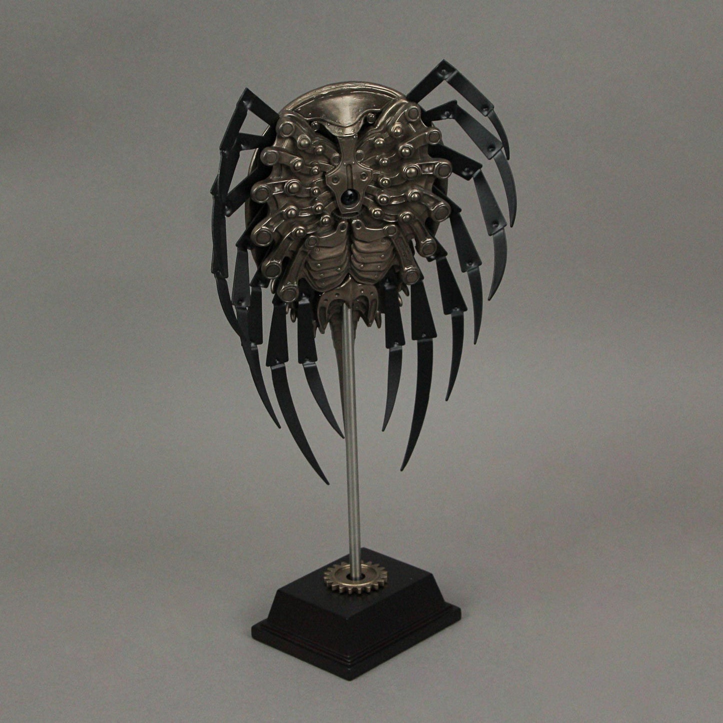Veronese Design 11 5/8" Steampunk Horseshoe Crab with Display Stand