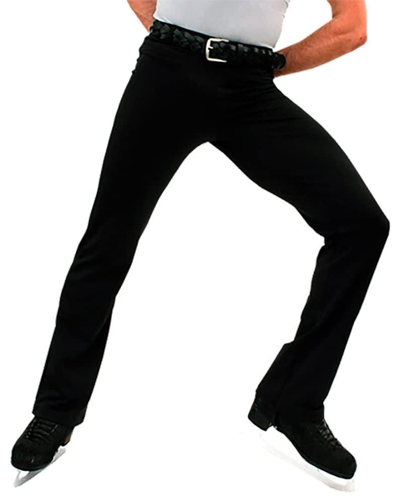 ChloeNoel Figure Skating 2" Elastic Waist Men's Pants M01
