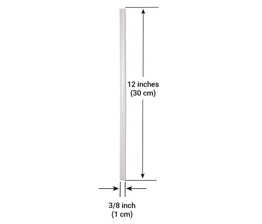Polypropylene (PP) Plastic Welding Rod, 3/8 in. x 1/16 in. Ribbon, 30 ft, Natural
