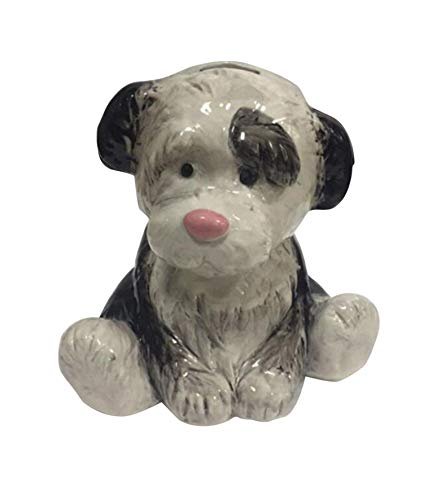 Blue Sky Ceramics Dog Bank, Multi