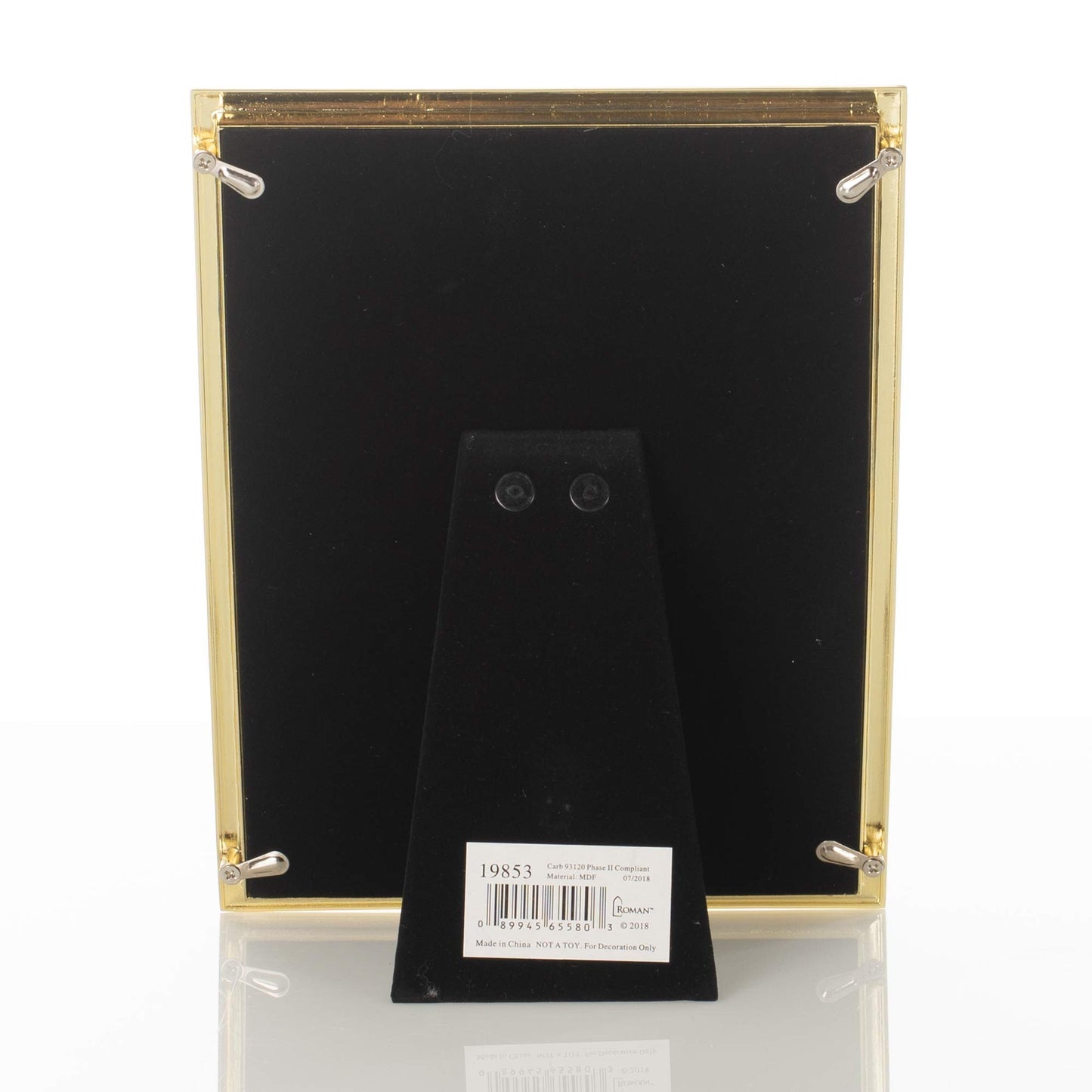 Roman Giftware Inc., Caroline Collection, Wedding & Anniversary, 8" H 50 Wedding Bands Frame 4X6,Religious, Inspirational, Durable (6x1x8)