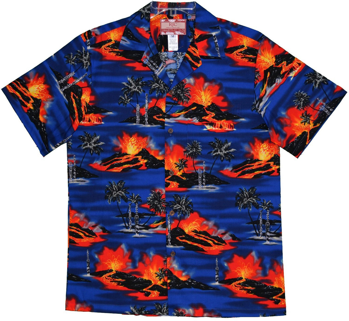RJC Mens Kilauea Big Island Volcano Shirt
