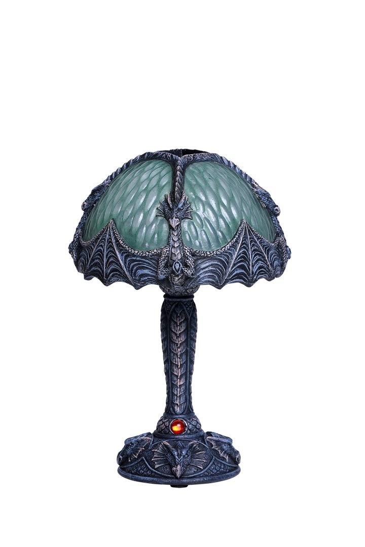 Pacific Trading Dragon LED Lamp composite resin New 7.5 inches Tall