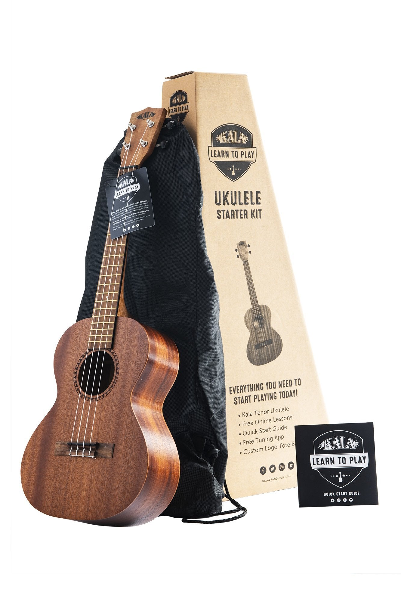 Kala Learn To Play Ukulele Starter Kit (KALA-LTP-S)