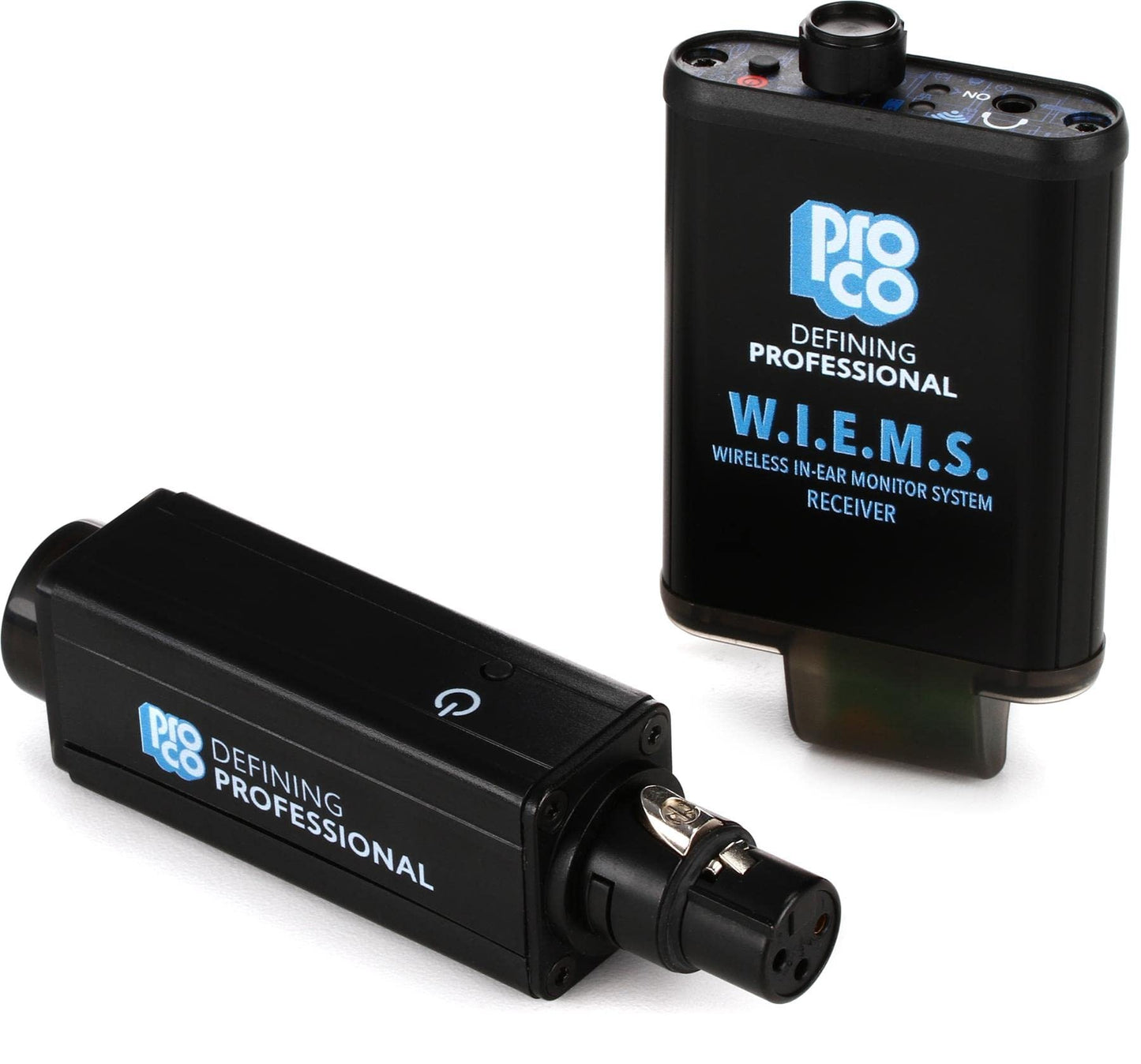 Pro Co WIEMS Wireless In-Ear Monitoring System - 5.8 GHz - AUX - Battery Powered - Black