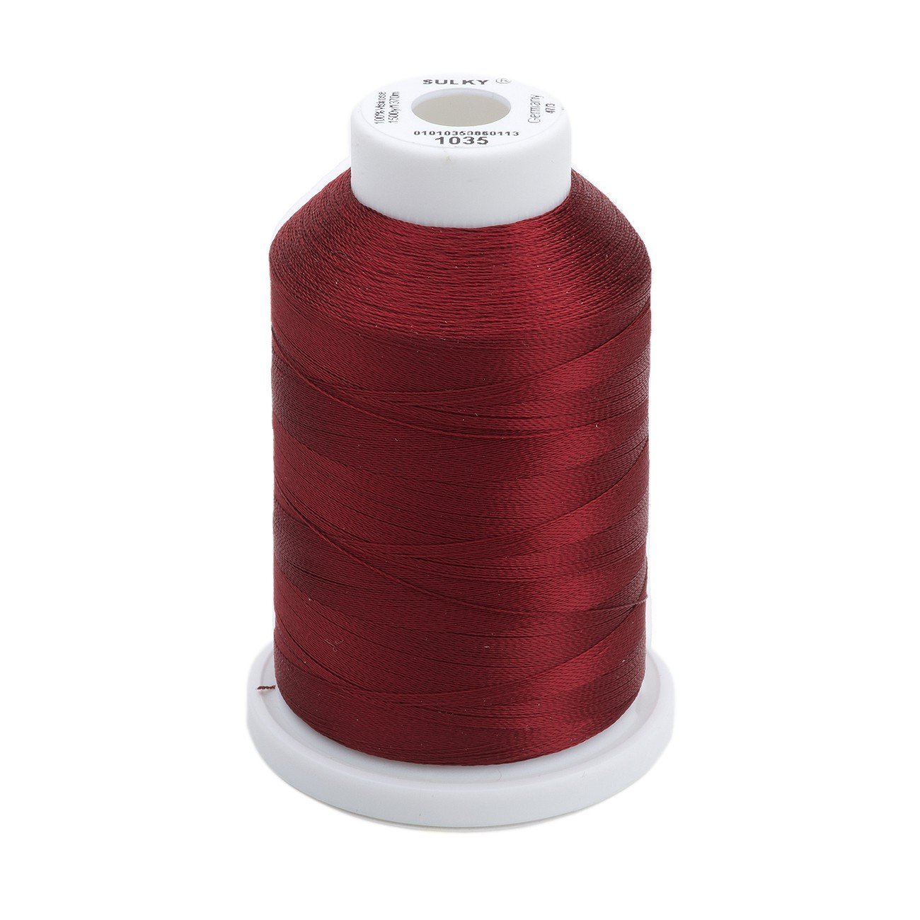 Sulky Of America 268d 40wt 2-Ply Rayon Thread, 1500 yd, Dark Burgundy