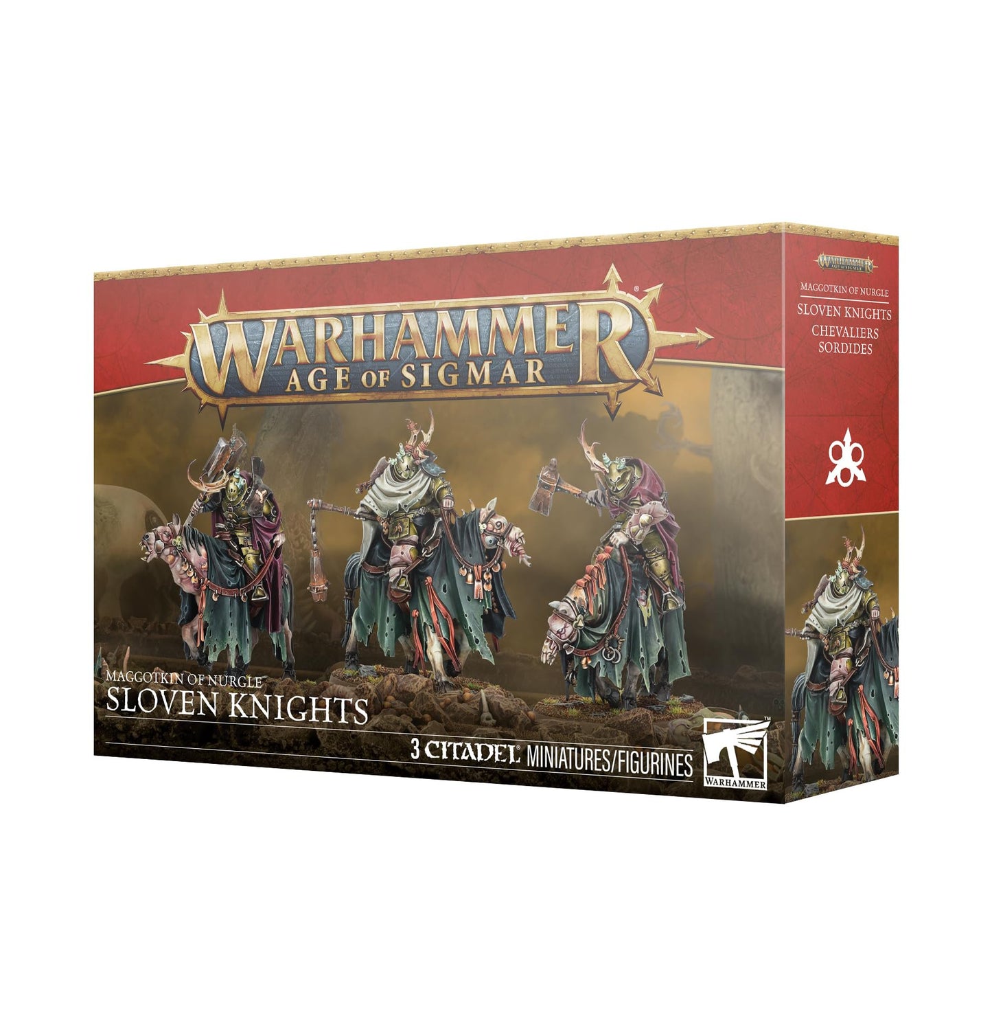 Games Workshop - Warhammer Age of Sigmar - Maggotkin of Nurgle - Sloven Knights