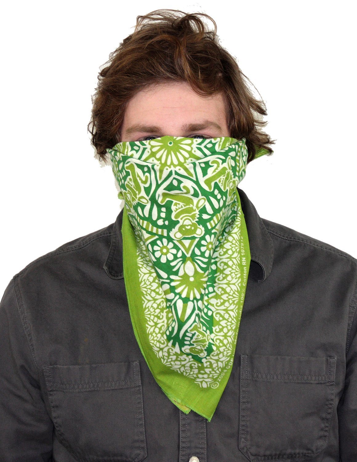 Sunshine Joy Grateful Dead Dancing Bear Mandala Bandana