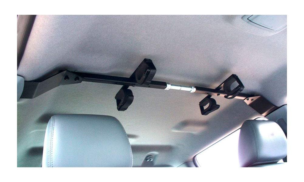 Great Day CL1500 48"-54" Overhead Gun Rack (Center-Lok For Truck), black, Double