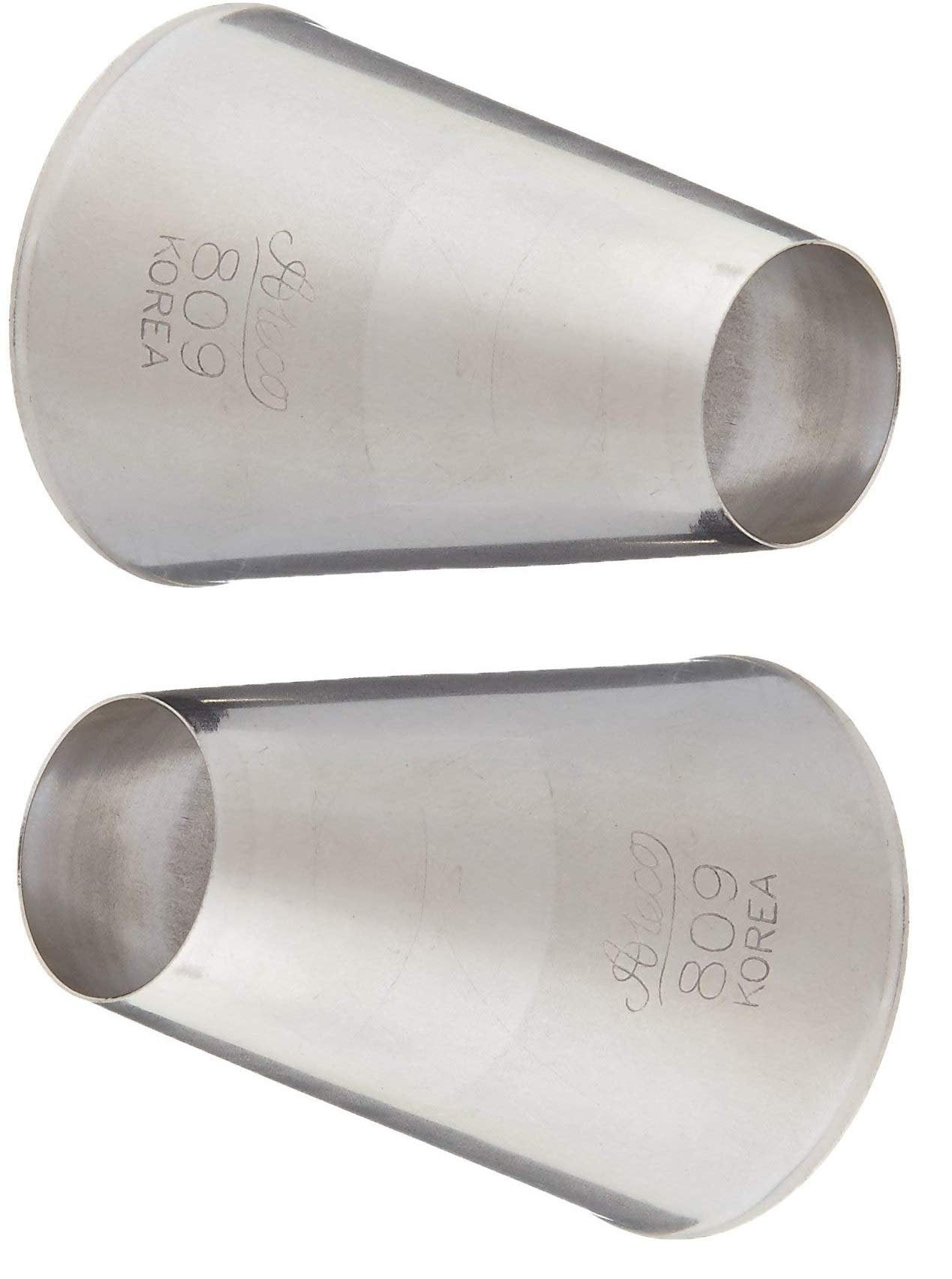 Ateco 2 X 11/16" Plain #809 Pastry Tubes (1, A)