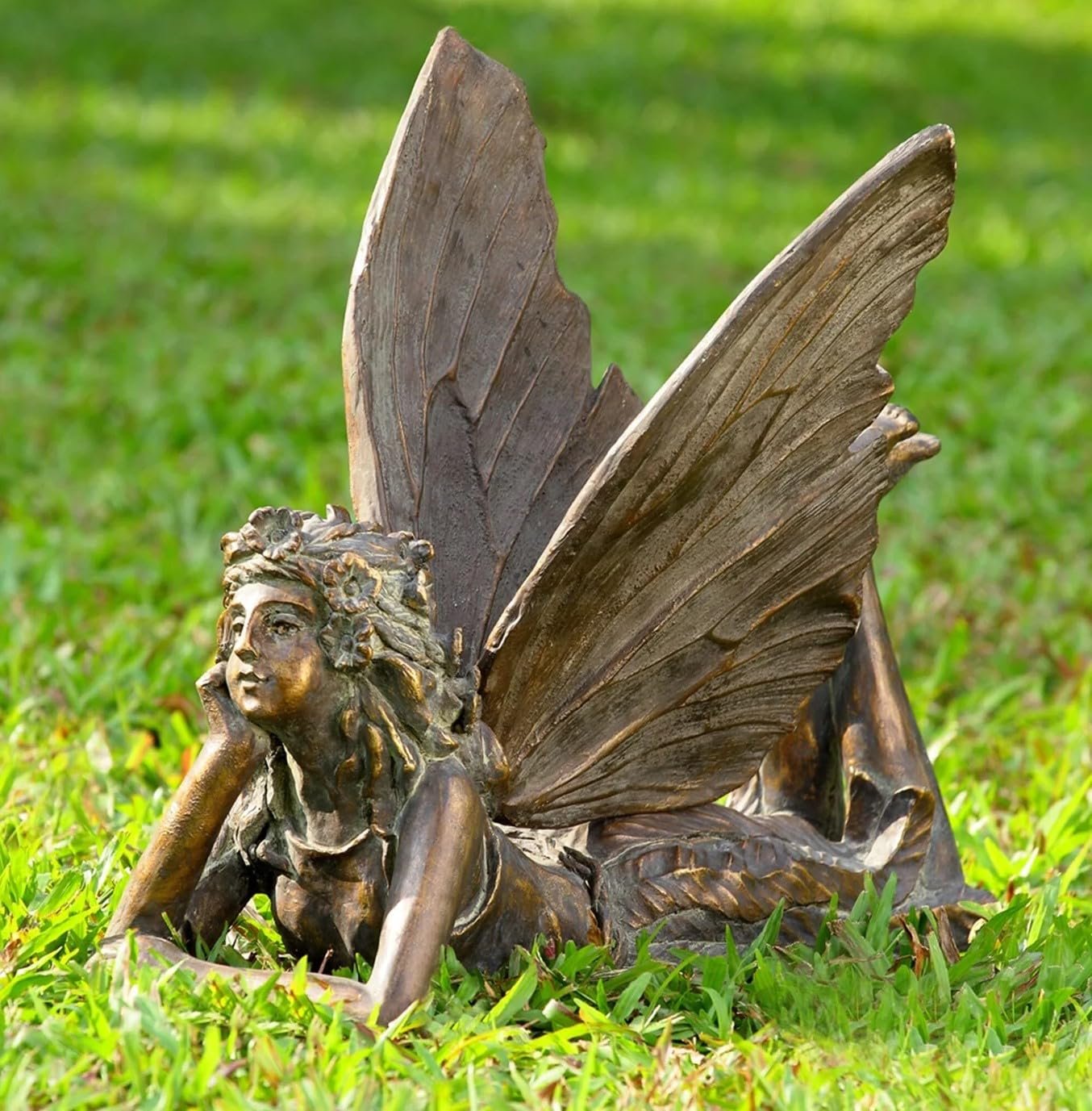 Fairy at Rest Garden Statue