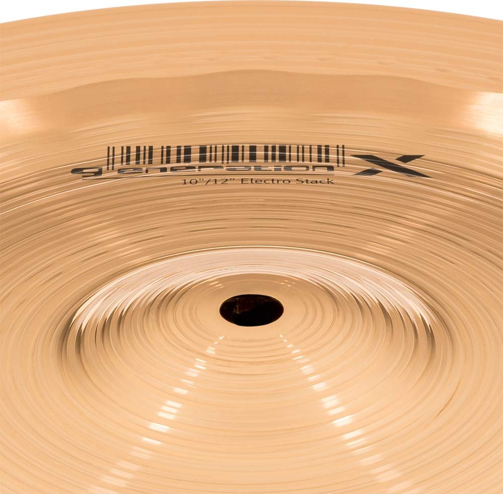 Meinl Cymbals GX-10/12ES Generation-X 10" and 12" Electro Stack Cymbal Pair (VIDEO)