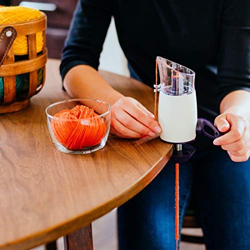 Prym Comfort Twist Cord Tubes Knitting Mill, Alabaster White/Purple Small