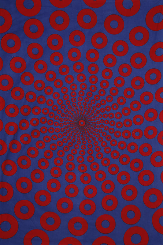 Sunshine Joy Donut Vibes Tapestry Psychedelic Hippie Art Huge Wall Hanging 60x90 Inches
