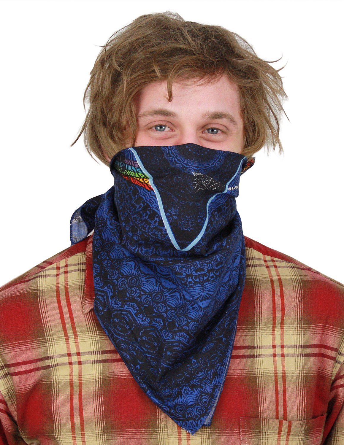 Sunshine Joy Pink Floyd The Dark Side Of The Moon Shadows Bandana Blue