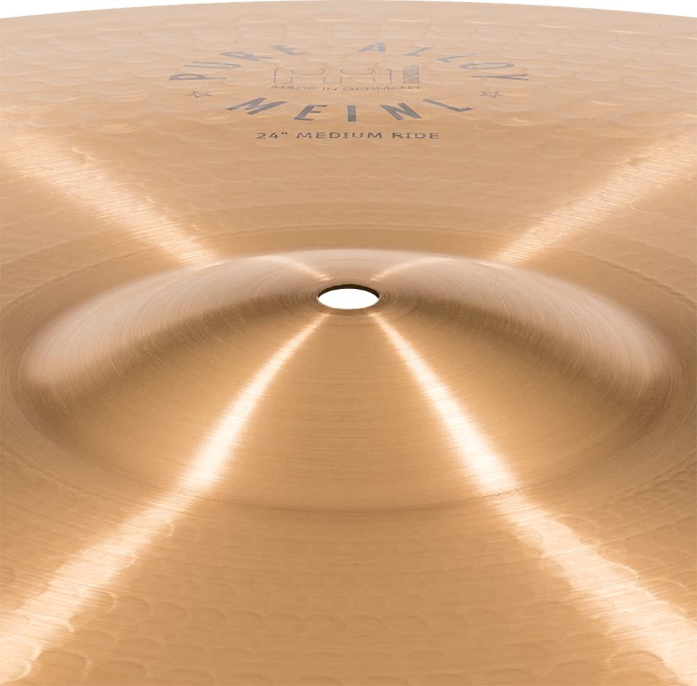 Meinl Cymbals 24" Medium Ride-Pure Alloy Traditional-Made in Germany, 2-Year Warranty (PA24MR)