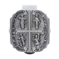 Four Way Medal Visor Clip
