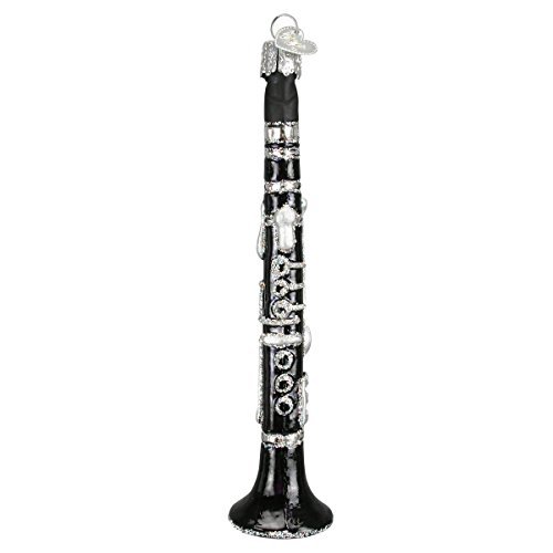 Old World Christmas Ornaments: Musical Instruments Glass Blown Ornaments for Christmas Tree