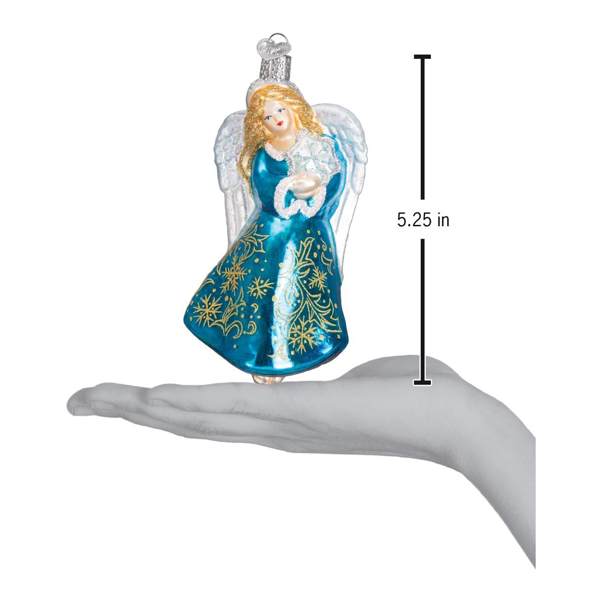 Old World Christmas Ornaments: Angel Collection Glass Blown Ornaments for Christmas Tree