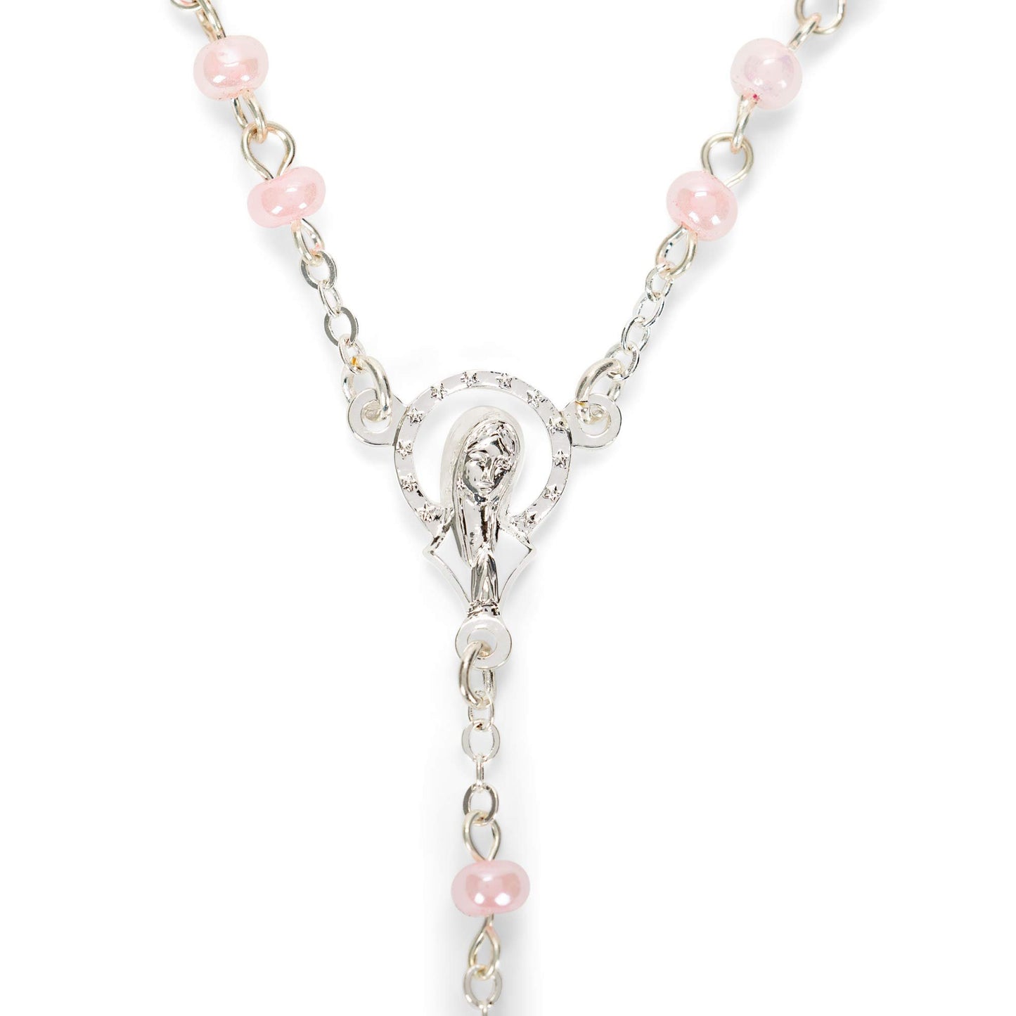 Roman Giftware Inc., Children's Gifts, New Baby, 0.75" H Bless Girl Box W/Rosary,Religious, Inspirational, Durable (2x2x2)