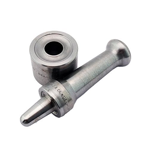 C.S. Osborne Midget Grommet Die Setter #235-00 Size 00 (3/16) Made In USA