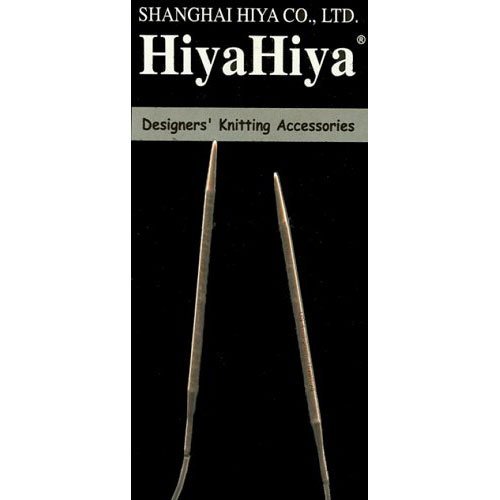 HiyaHiya Circular 20 inch (50cm) Steel Knitting Needle Size US 4 (3.5mm) HISTCIR20-4