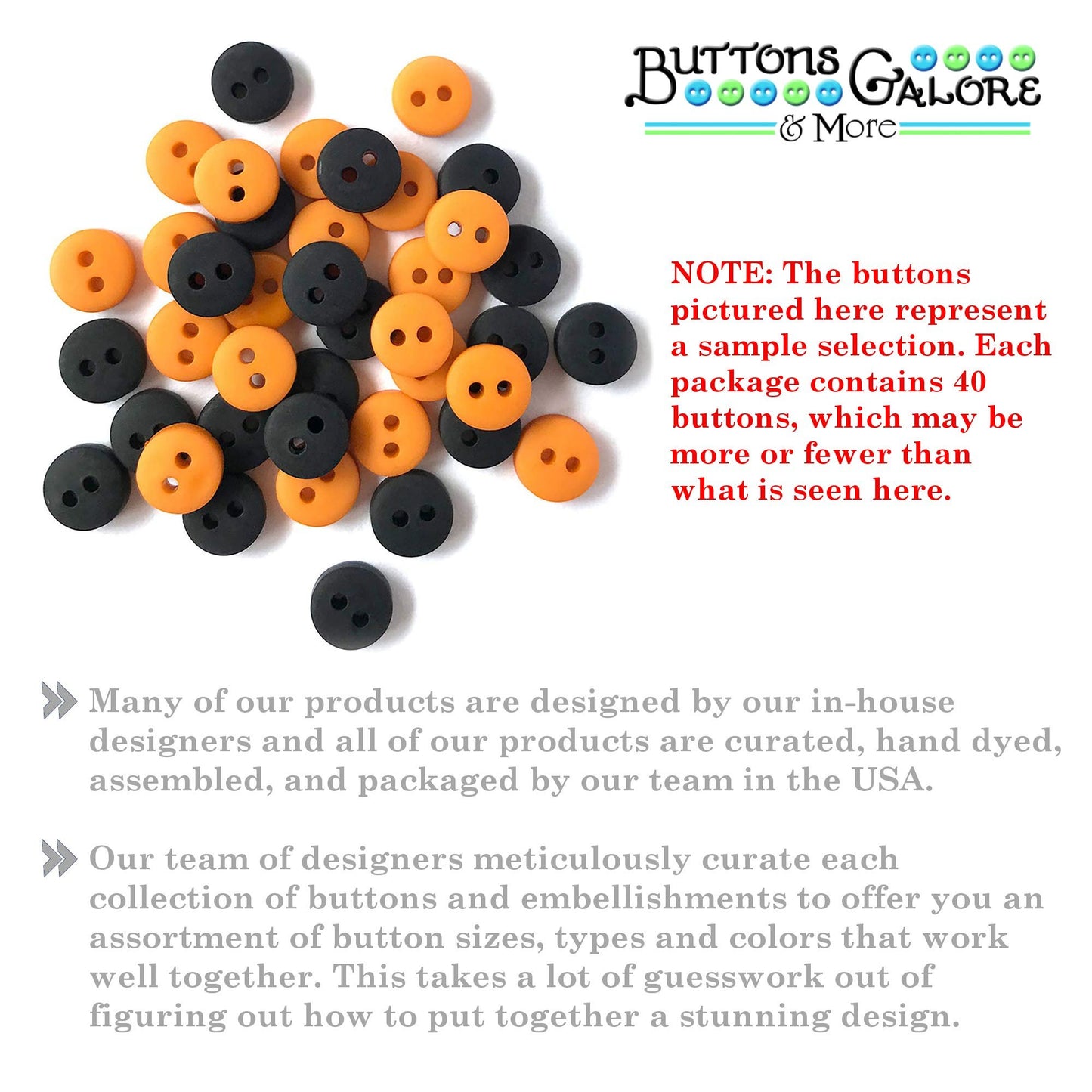 Buttons Galore and More Tiny & Micro Collection – Extensive Selection of Tiny & Micro Novelty Buttons for DIY Crafts, Scrapbooking, Sewing, Cardmaking, and other Art & Creative Projects – 35 Pcs