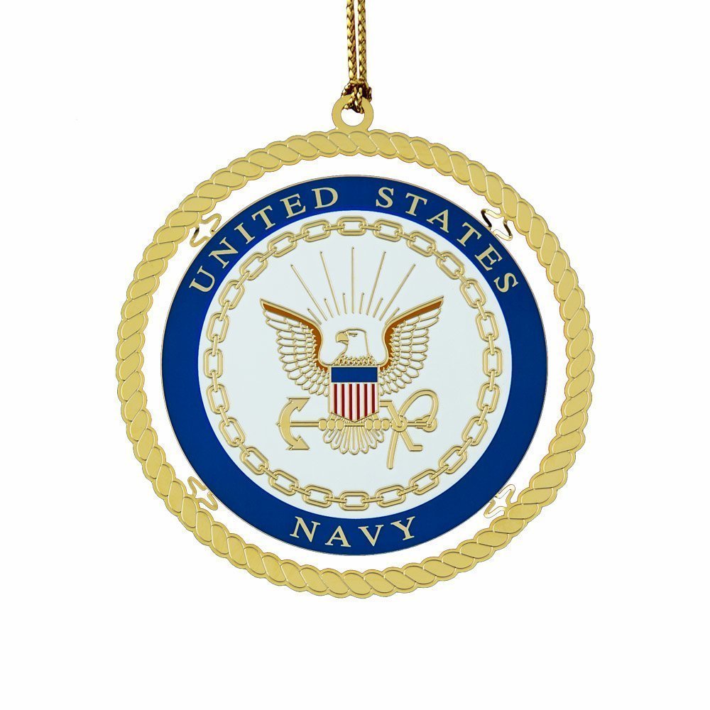 ChemArt Navy Ornament