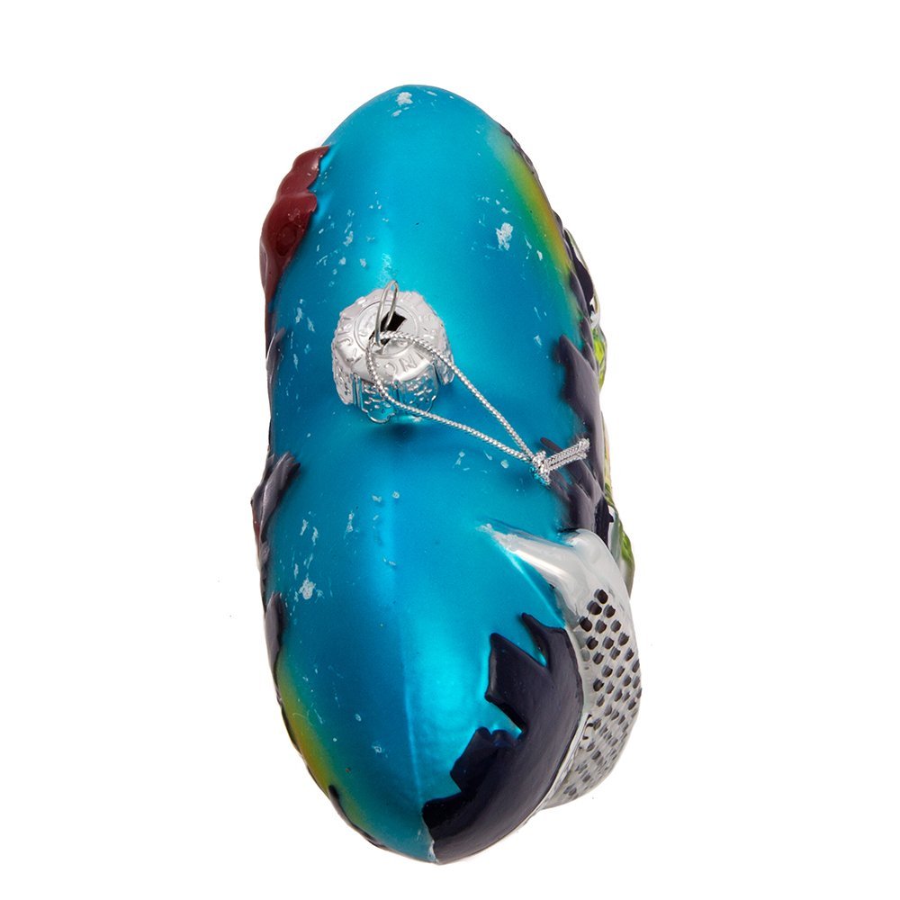 Kurt Adler 4" San Francisco Glass Heart Cityscape Ornament