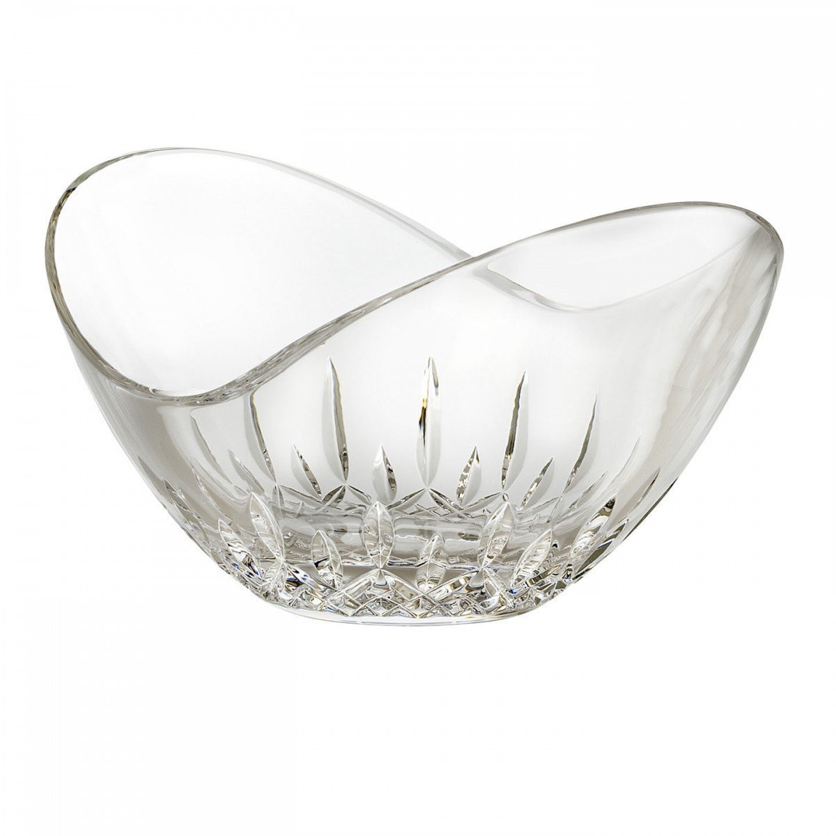 Waterford Crystal Waterford Lismore Essence Ellipse Bowl, 8", Clear