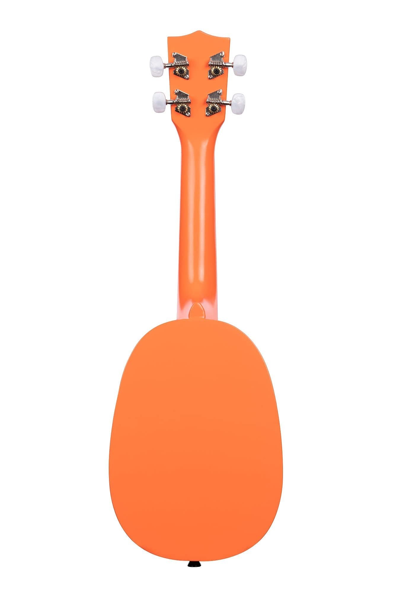Kala, 4-String Ukulele, Orange, Soprano (KA-NV-ORNG)